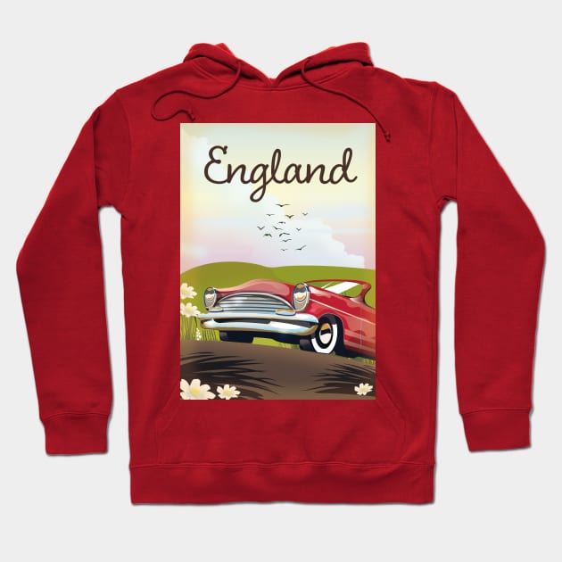 England for a drive Hoodie by nickemporium1